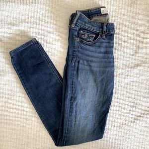 Hollister Skinny Denim Blue Jeans